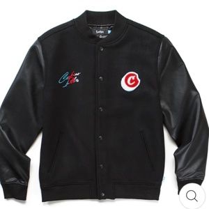 COOKIES FLIP THE SCRIPT LETTERMAN JACKET